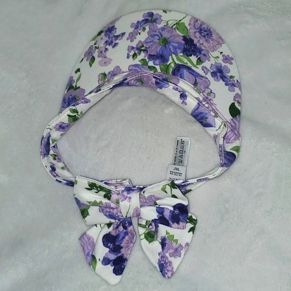 Janie & Jack Floral Visor Size 12-24 months
